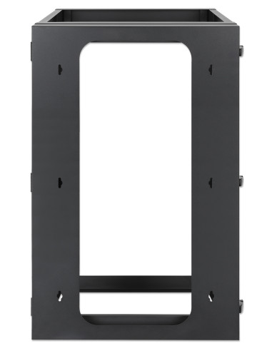 Armadio a Muro 19'' Open Frame 4 Montanti 15U