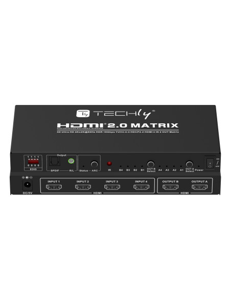 Switch Matrix HDMI 2.0 4x2 3D Ultra HD 4K HDCP HDR