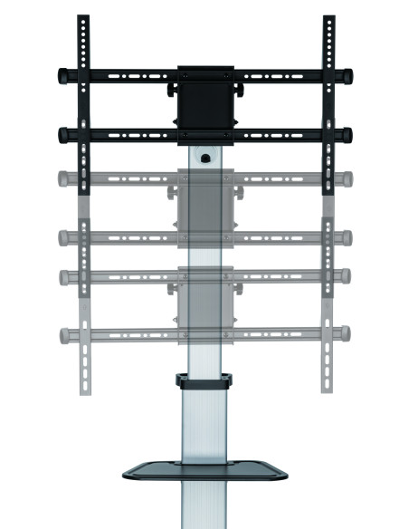 Supporto a Pavimento con Mensola Trolley TV LCD/LED 37-86''