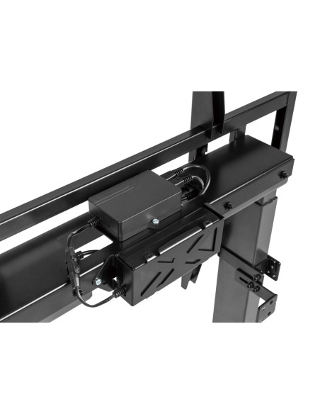 Supporto TV Motorizzato da Parete con Altezza Regolabile per TV da 55-100'' con Telecomando