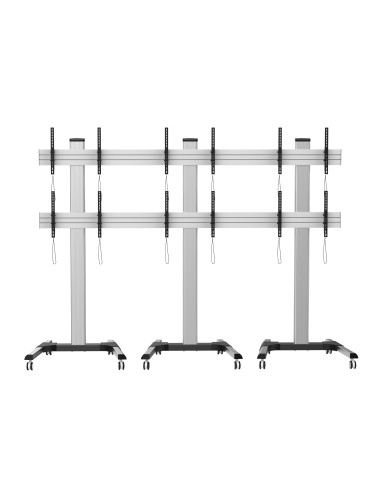 Supporto a Pavimento per 6 TV LCD/LED 22-55'' per Video Wall