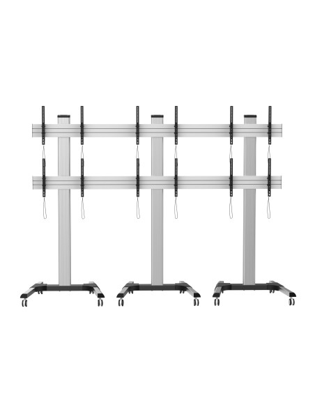 Supporto a Pavimento per 6 TV LCD/LED 22-55'' per Video Wall