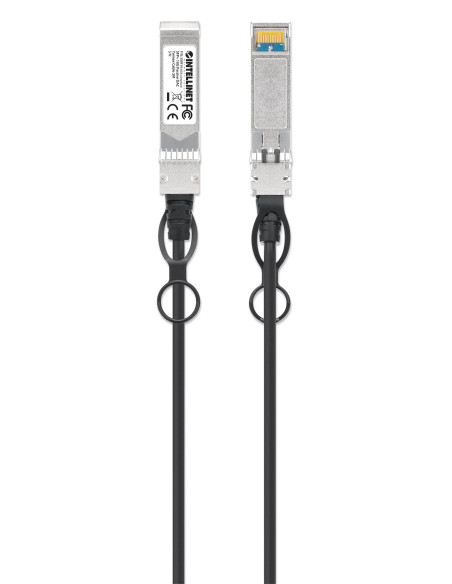 Cavo in Rame Twinax DAC Passivo con Connettori SFP+ 10Gb 2m Nero
