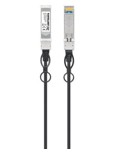 Cavo in Rame Twinax DAC Passivo con Connettori SFP+ 10Gb 1m Nero