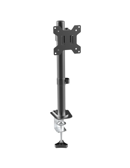 Supporto da Scrivania con Morsetto per Monitor 13-32'' Braccio Corto Inclinabile