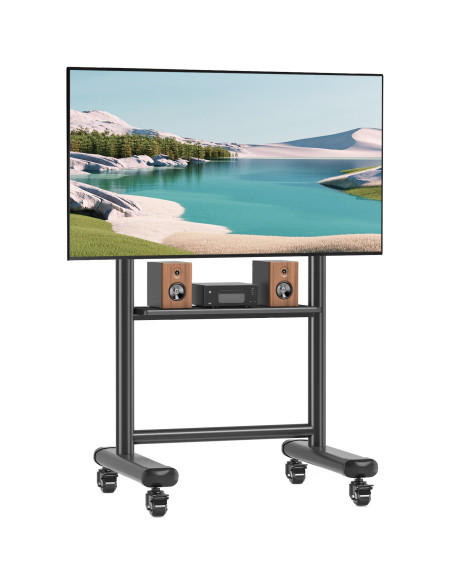 Supporto a Pavimento Trolley TV LCD/LED/Plasma 60-86'' Multifunzione