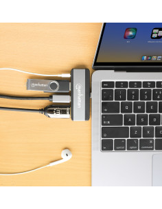 Docking Station da Viaggio USB-C&trade PD a HDMI 4 in 1 2