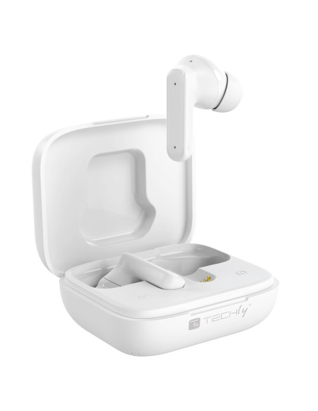Cuffie Auricolari Bluetooth con Custodia Smart Touch Screen LCD Cancellazione Attiva del Rumore ANC