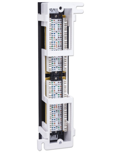Pannello Patch 12 Porte UTP Cat6 Installazione a Muro