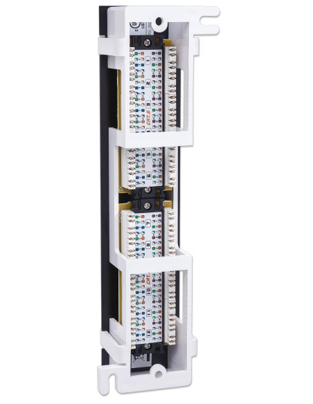 Pannello Patch 12 Porte UTP Cat6 Installazione a Muro