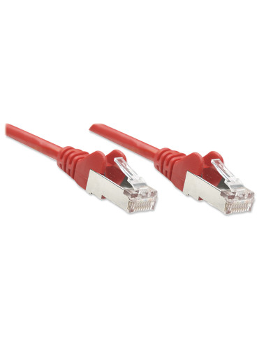 Cavo di rete Patch in Rame Schermato Cat. 5e Rosso F/UTP 10 m