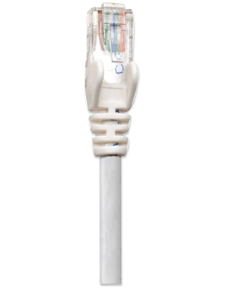 Cavo di rete Patch in Rame Cat. 6 Bianco UTP 1 m