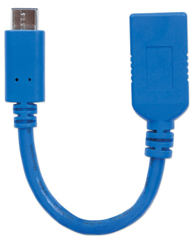 Cavo Superspeed USB A Femmina USB-C&trade Maschio 15cm Blu