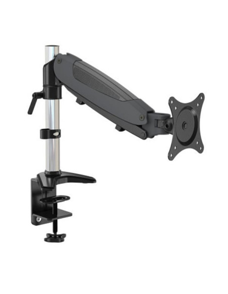 Supporto Tubolare a Gas da Scrivania per Monitor 15-27'' 360mm Nero