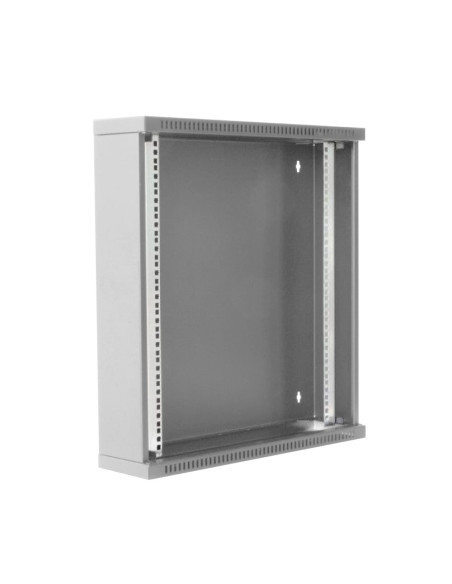 Armadio Rack 19'' Flat a muro p.30cm 6 unit&agrave sezione unica Grigio