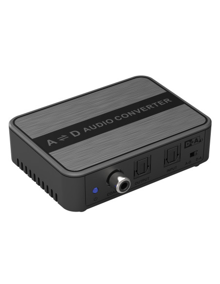 Convertitore Audio Bidirezionale Digitale ad Analogico viceversa SPDIF AD/DA