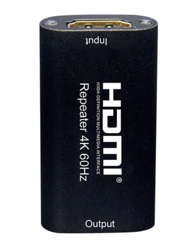 Repeater HDMI 2.0 4K@60Hz 3D HDCP Fino a 40m