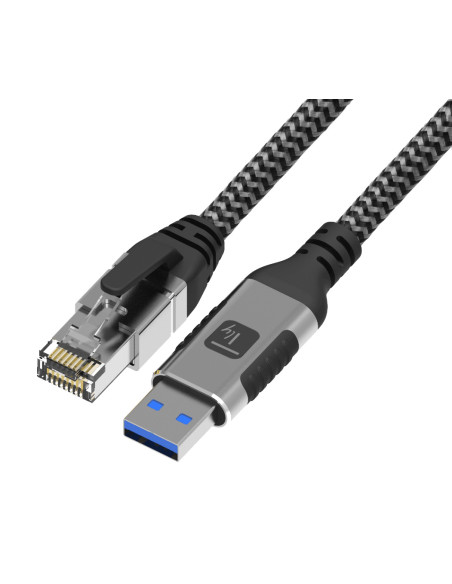 Cavo USB 3.0 Tipo A Maschio a Ethernet RJ45 Maschio 1m