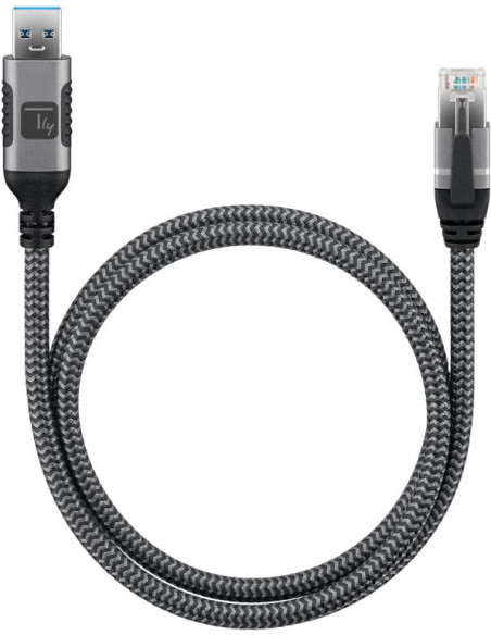 Cavo USB 3.0 Tipo A Maschio a Ethernet RJ45 Maschio 2m