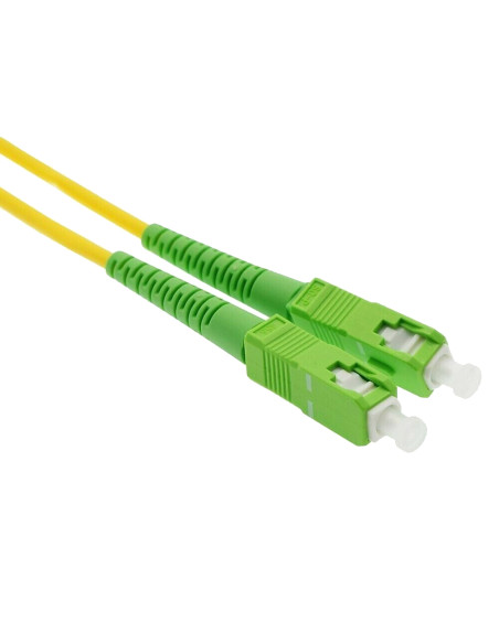 Cavo Fibra Ottica Monomodale OS2 SC-APC/SC-APC 9/125 G657.A2 15m