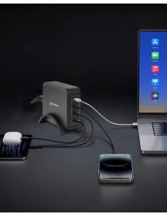 Stazione di Ricarica USB-C&trade Power Delivery 4 Porte GaN 240W / PD3.1 2