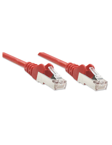 Cavo di rete Patch in Rame Schermato Cat. 5e Rosso F/UTP 3 m