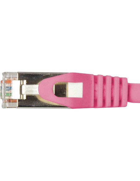 Cavo di rete Patch in CCA Schermato Cat. 6 Rosa F/UTP 0
