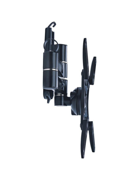 Supporto a Muro per TV LED LCD 13 - 37'' Inclinabile 3 Snodi Nero