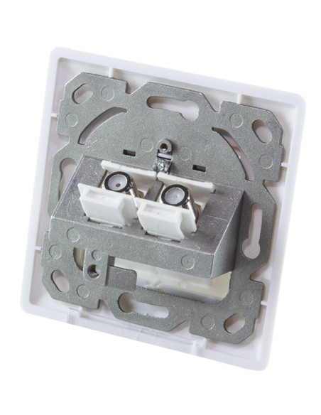 Adattatore Keystone IEC Femmina a F Femmina
