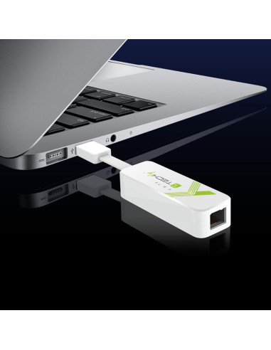 Adattatore Convertitore USB 3.0 Ethernet Gigabit RJ45 Lan