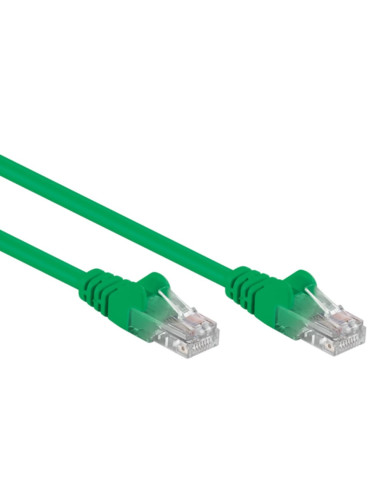 Cavo di rete Patch in CCA Cat.5E Verde U/UTP 10m