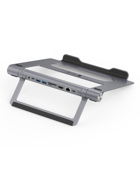 Docking Station USB-C&trade 9 in 1 Hub USB3.1 Stand per Notebook Pieghevole