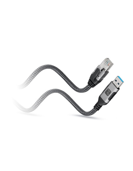 Cavo USB 3.0 Tipo A Maschio a Ethernet RJ45 Maschio 5m