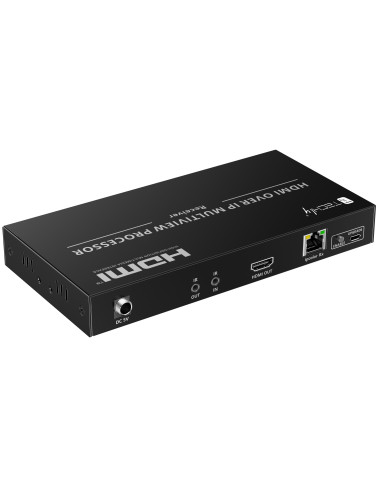 Ricevitore per Matrix Extender HDMI Over IP 4K su Cavo Cat.6 fino a 120m Multiview Ipcolor iMMS