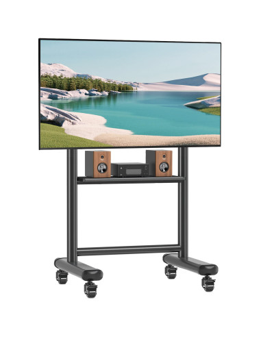 Supporto a Pavimento Trolley TV LCD/LED/Plasma 60-86'' Multifunzione