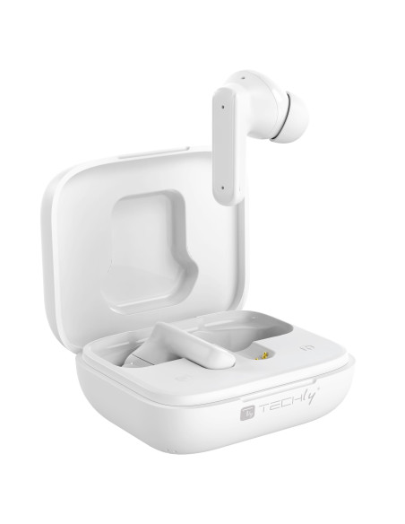 Cuffie Auricolari Bluetooth con Custodia Smart Touch Screen LCD Cancellazione Attiva del Rumore ANC