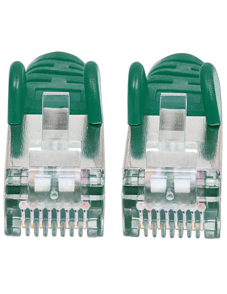 Cavo di rete Patch in Rame Schermato Cat. 5e Verde F/UTP 7