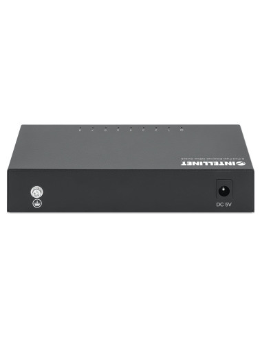 Switch Hub Ethernet 10/100Mbps 8 Porte Desktop in Metallo