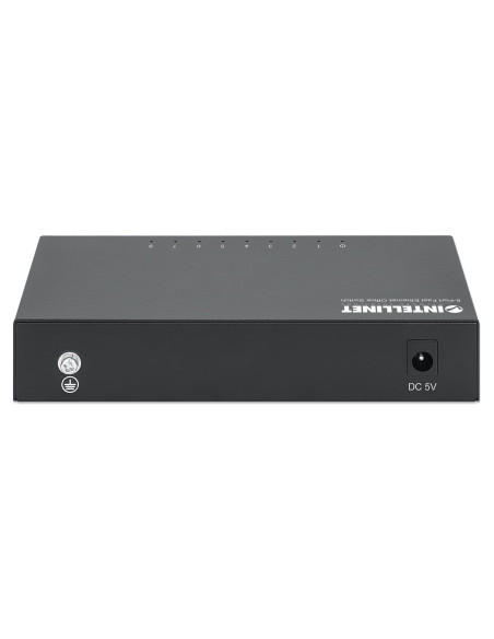 Switch Hub Ethernet 10/100Mbps 8 Porte Desktop in Metallo