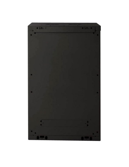Armadio Rack 19'' a muro 20 unit&agrave sezione unica prof. 600mm Nero