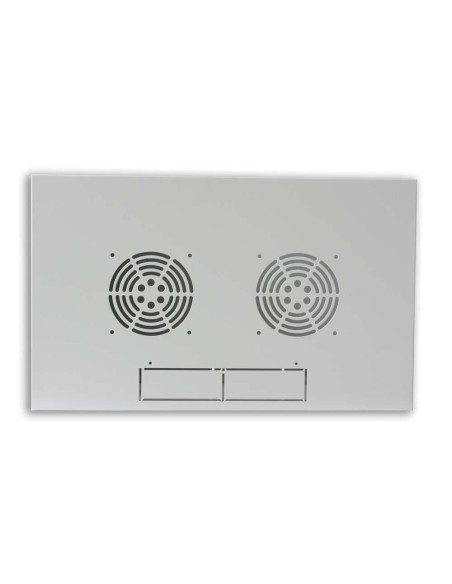 Armadio Rack 19'' a muro 16 unit&agrave prof. 400 Grigio Assemblato