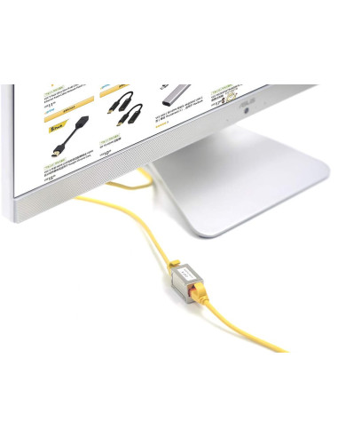 Accoppiatore RJ45 Cat6 8P8C Femmina/ Femmina