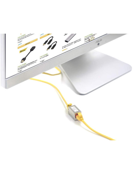 Accoppiatore RJ45 Cat6 8P8C Femmina/ Femmina