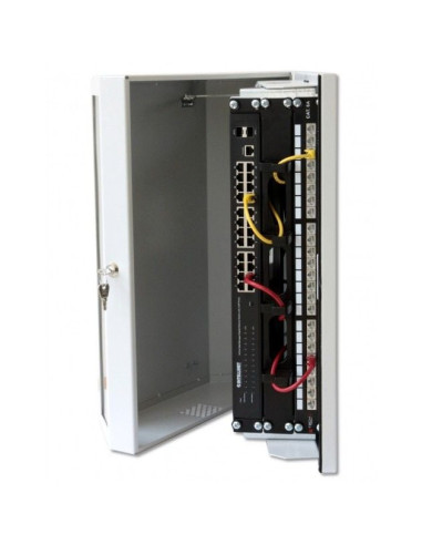 Armadio a muro 19'' 8 Unit&agrave Grigio