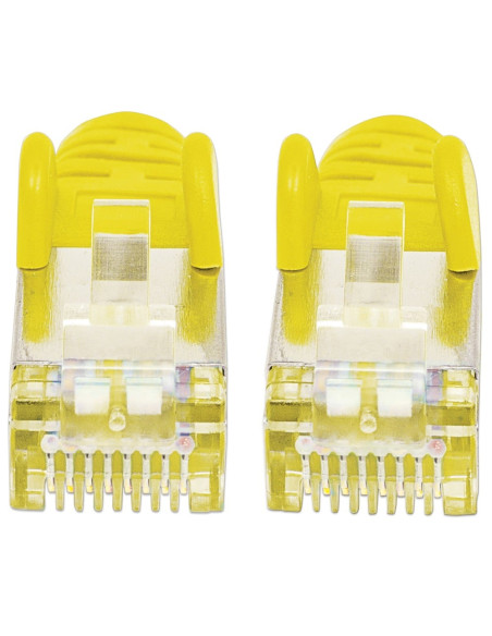 Cavo di rete Patch in rame Cat. 6A Giallo SFTP LSZH 1m
