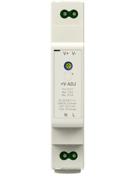 Alimentatore su Guida DIN 12V 1