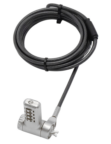 Lucchetto con Sistema di Sicurezza Universale a Combinazione per Notebook