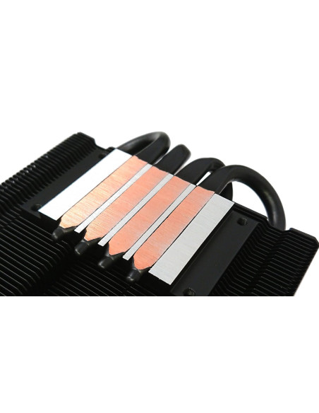 Dissipatore CPU a Basso Profilo con Ventola PWM Intelligente
