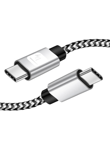 Cavo USB-C&trade Maschio 2.0 / USB-C&trade Maschio 3A 2 m Alluminio