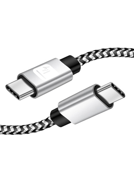 Cavo USB-C&trade Maschio 2.0 / USB-C&trade Maschio 3A 2 m Alluminio